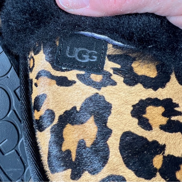 UGG Scuffette II Panther Print Slippers Size 6 - Picture 5 of 7